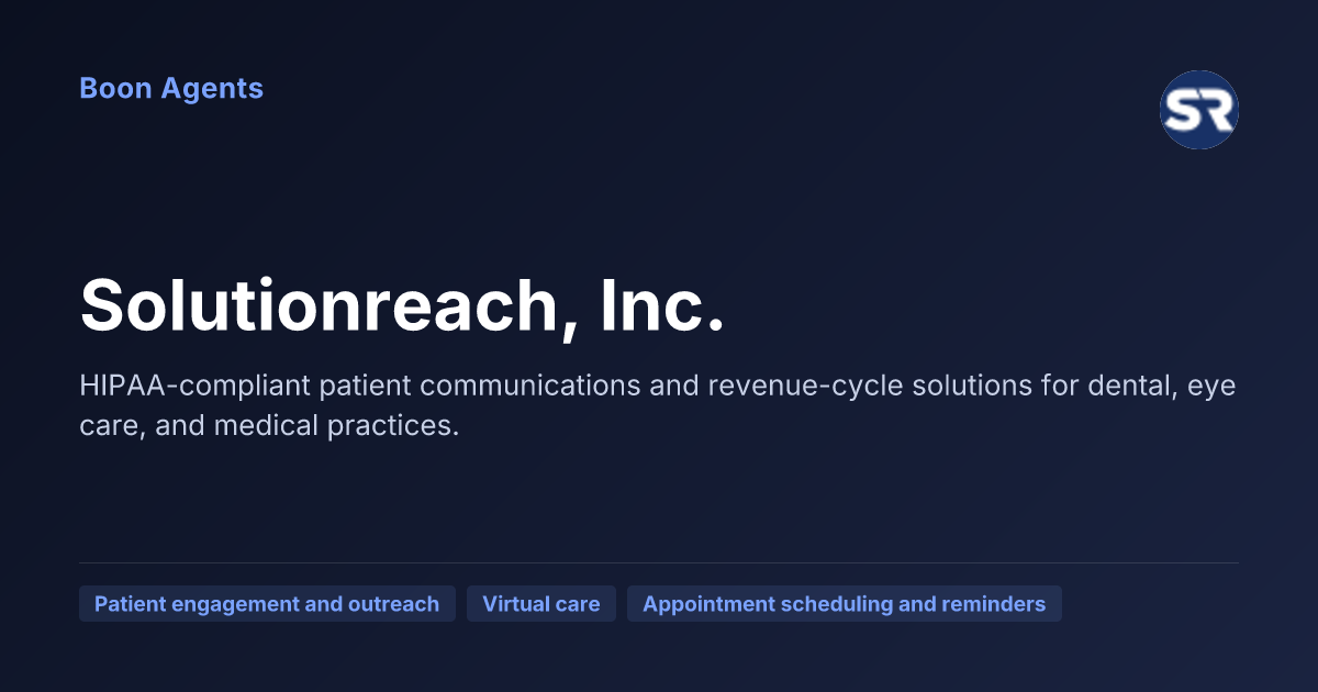 Solutionreach, Inc. — company overview