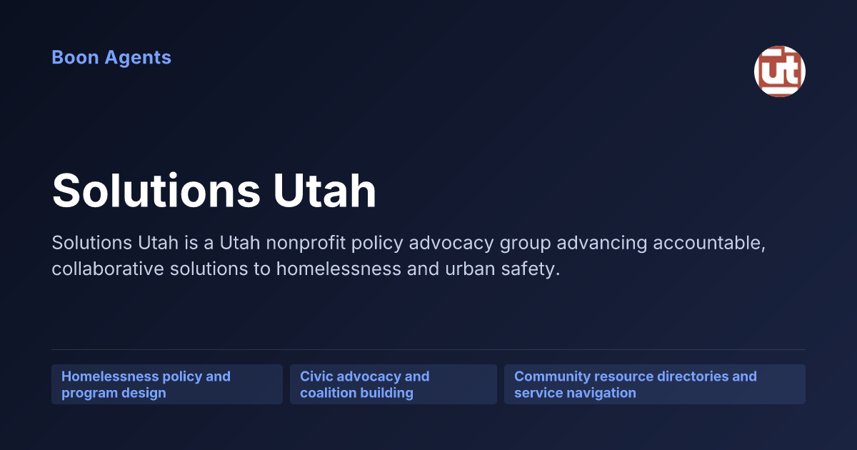 Solutions Utah — company overview