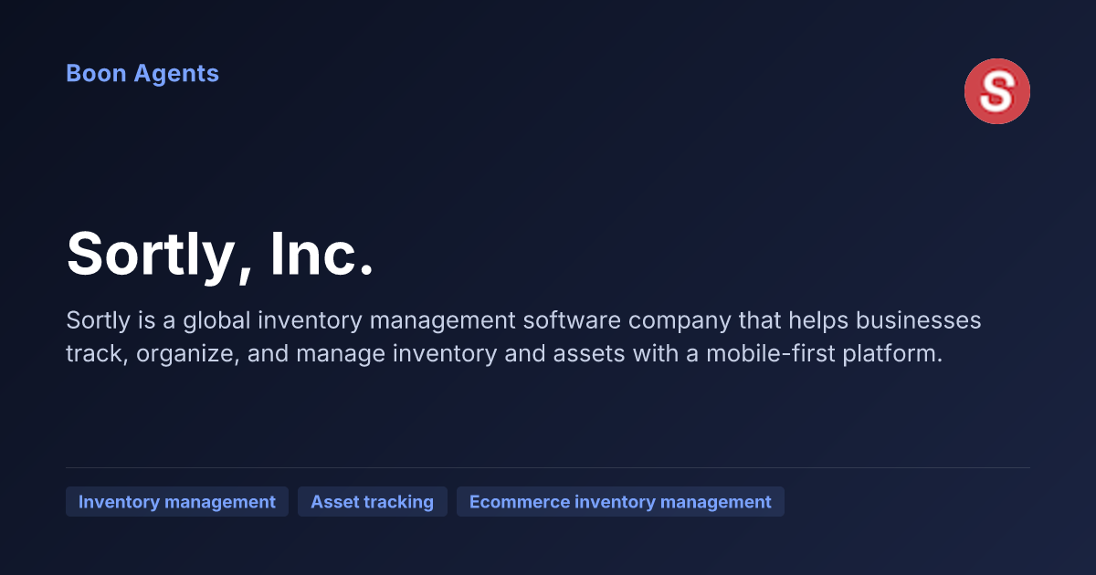 Sortly, Inc. — company overview
