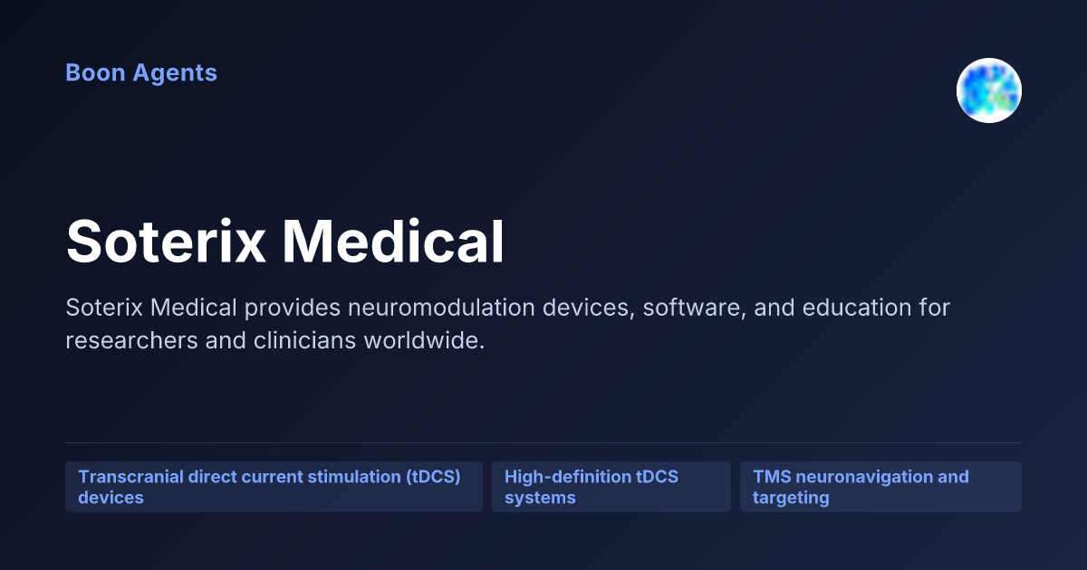 Soterix Medical — company overview