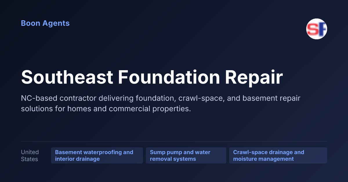 Southeast Foundation Repair — company overview