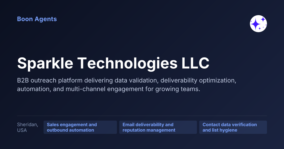 Sparkle Technologies LLC — company overview