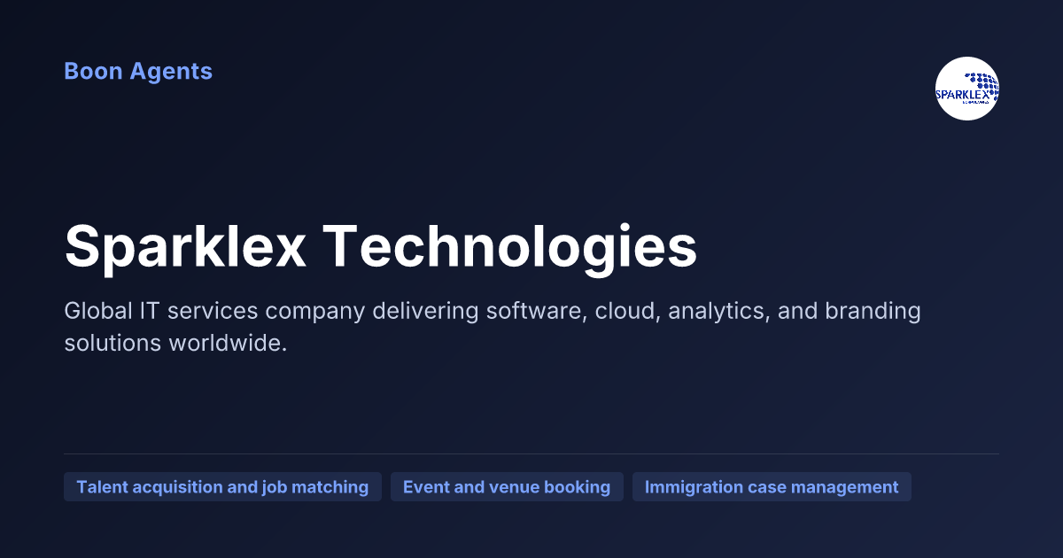 Sparklex Technologies — company overview