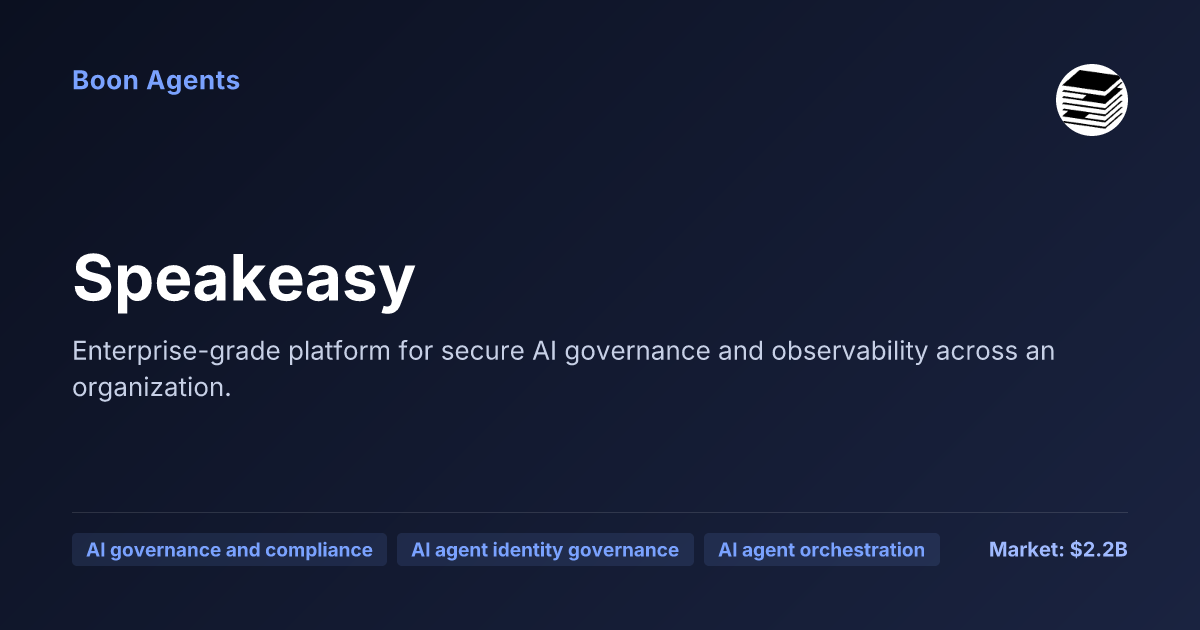 Speakeasy — company overview