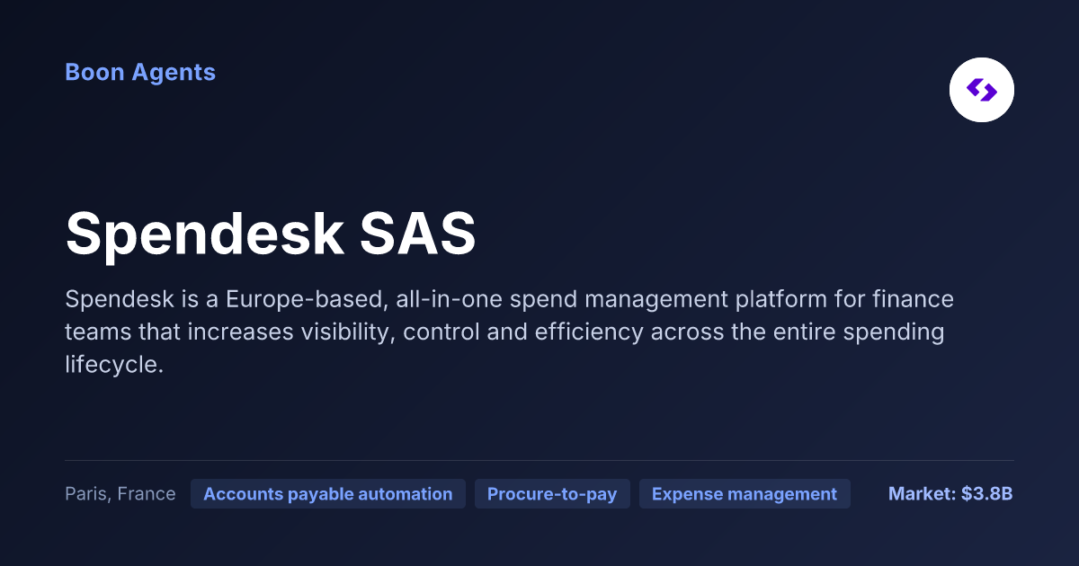 Spendesk SAS — company overview