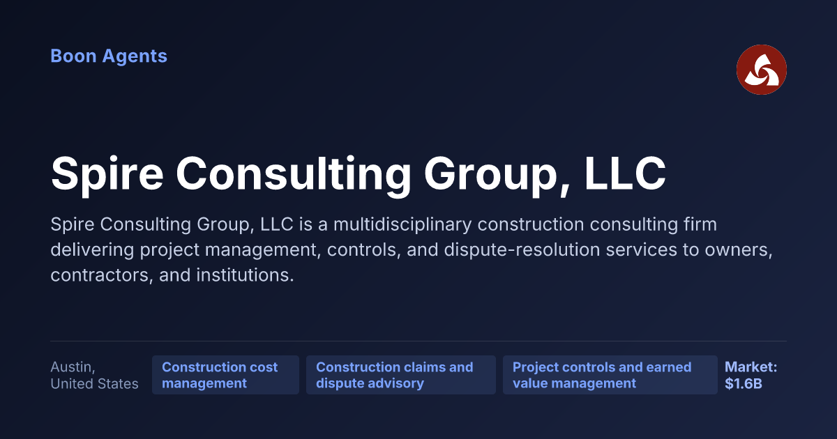 Spire Consulting Group, LLC — company overview