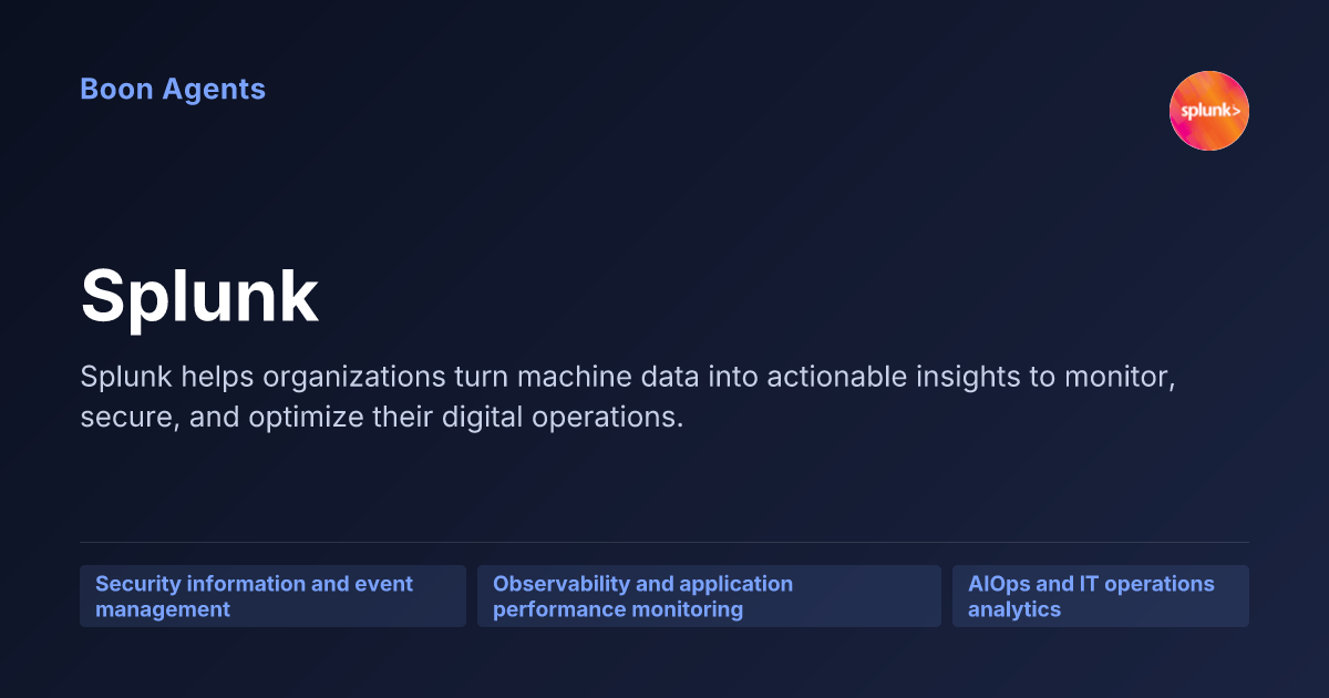 Splunk — company overview
