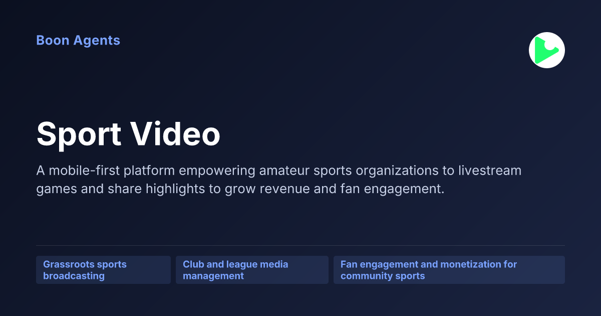 Sport Video — company overview