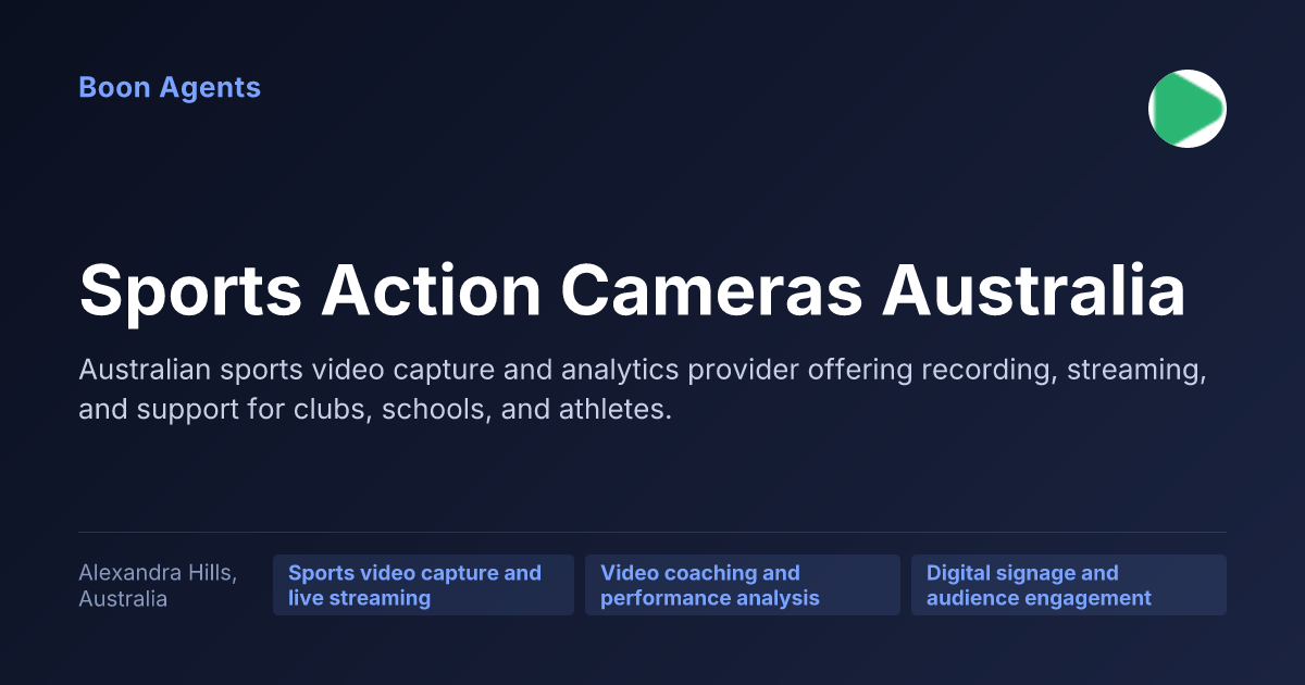 Sports Action Cameras Australia — company overview