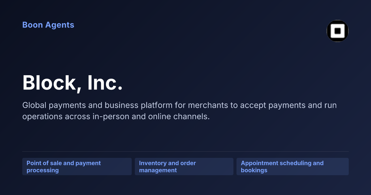 Block, Inc. — company overview
