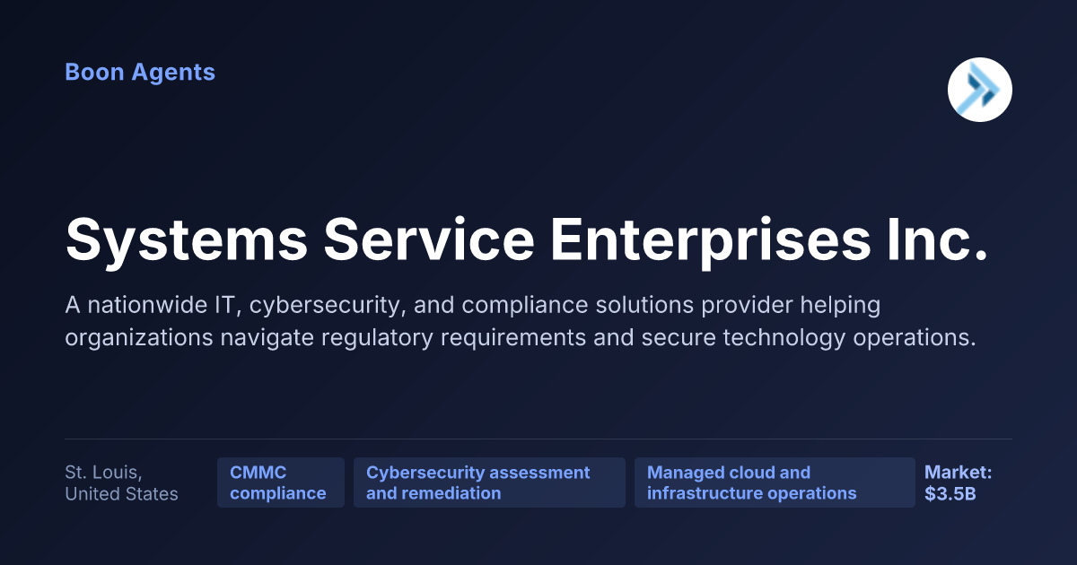 Systems Service Enterprises Inc. — company overview