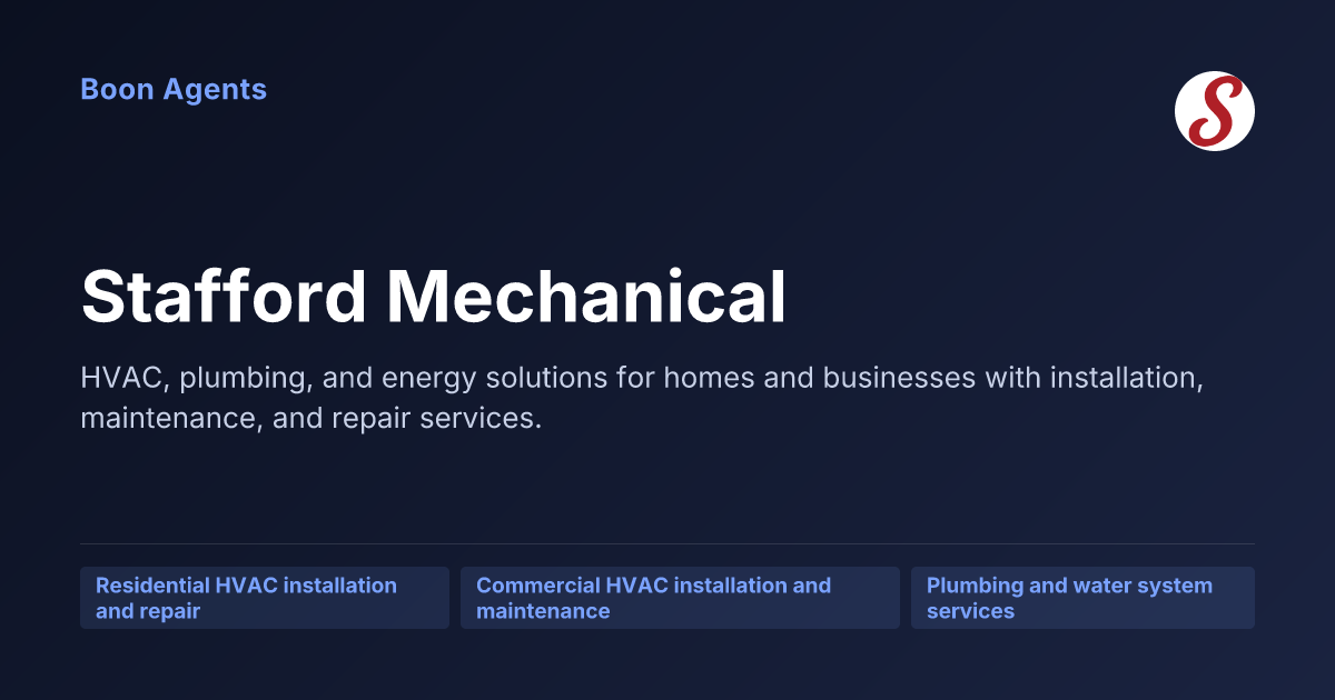 Stafford Mechanical — company overview