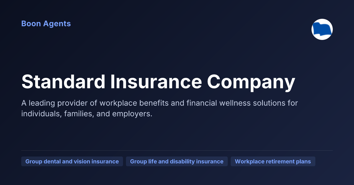 Standard Insurance Company — company overview