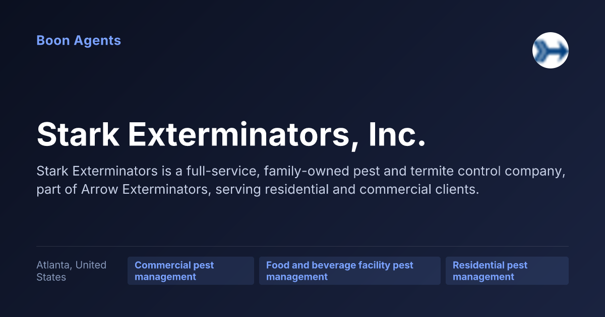 Stark Exterminators, Inc. — company overview