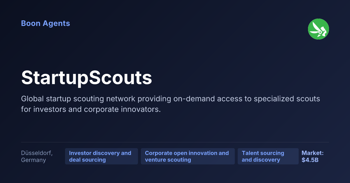 StartupScouts — company overview