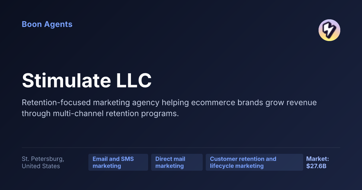 Stimulate LLC — company overview