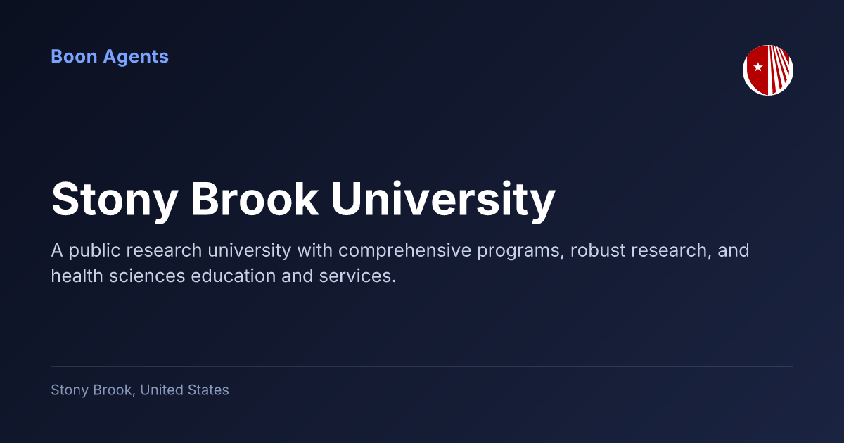 Stony Brook University — company overview