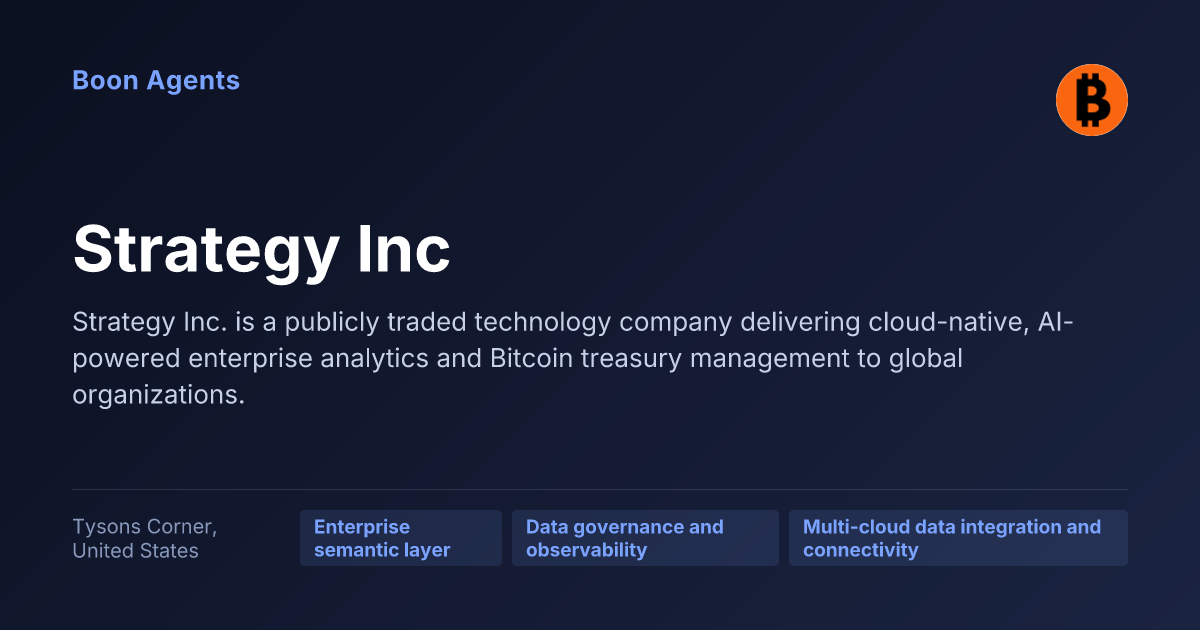 Strategy Inc — company overview