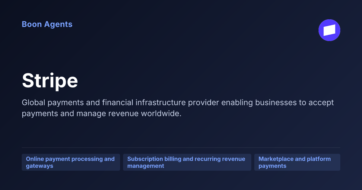 Stripe — company overview