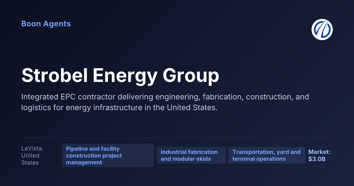 Strobel Energy Group — company overview