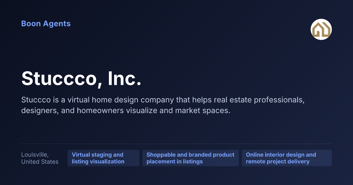Stuccco, Inc. — company overview