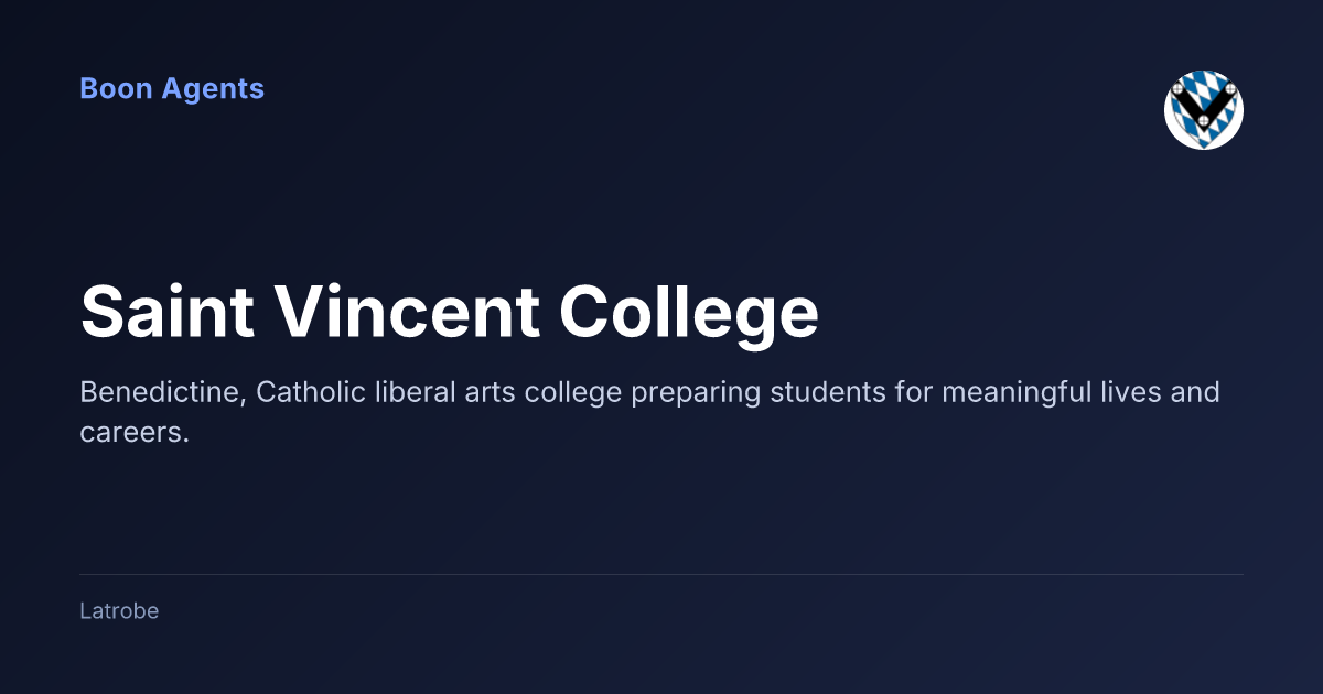 Saint Vincent College — company overview