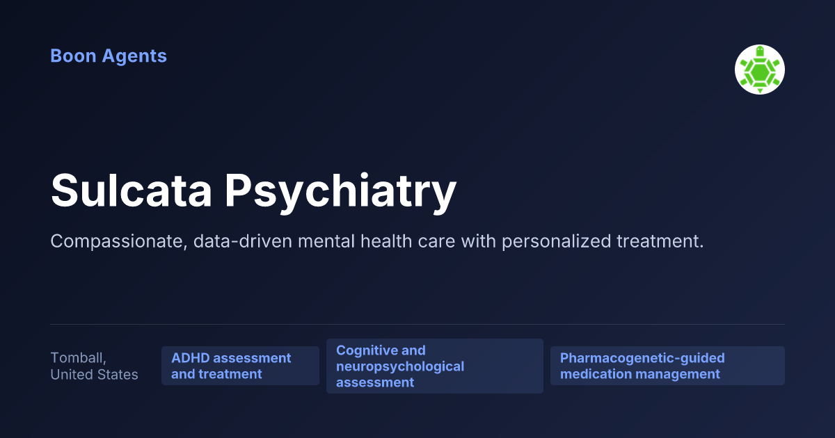 Sulcata Psychiatry — company overview