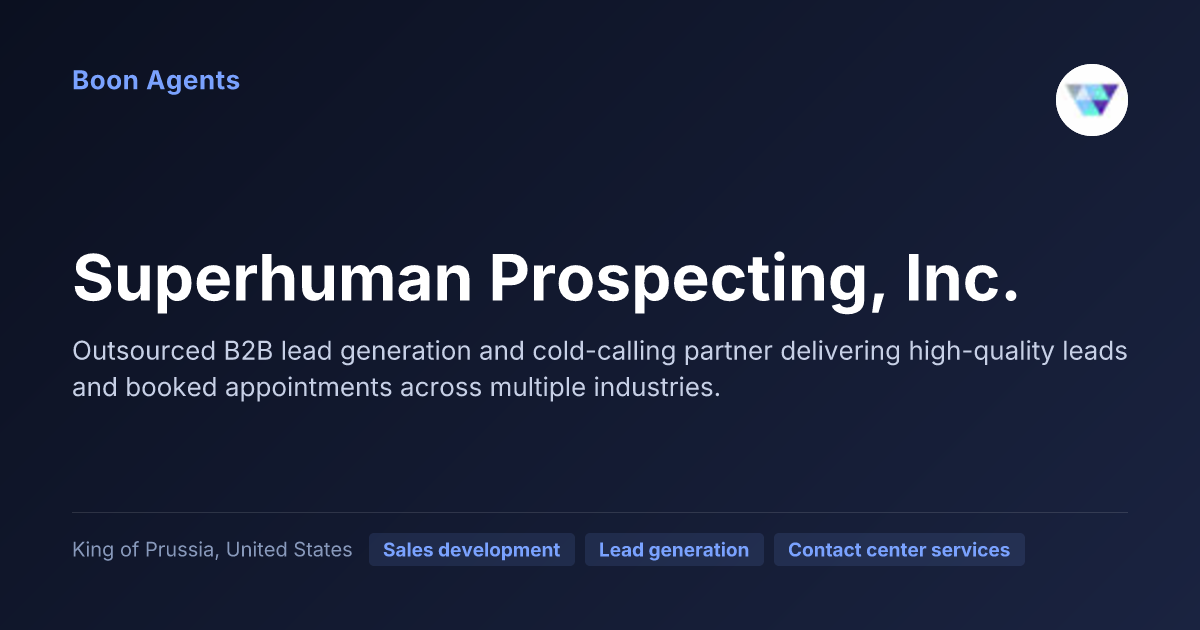 Superhuman Prospecting, Inc. — company overview