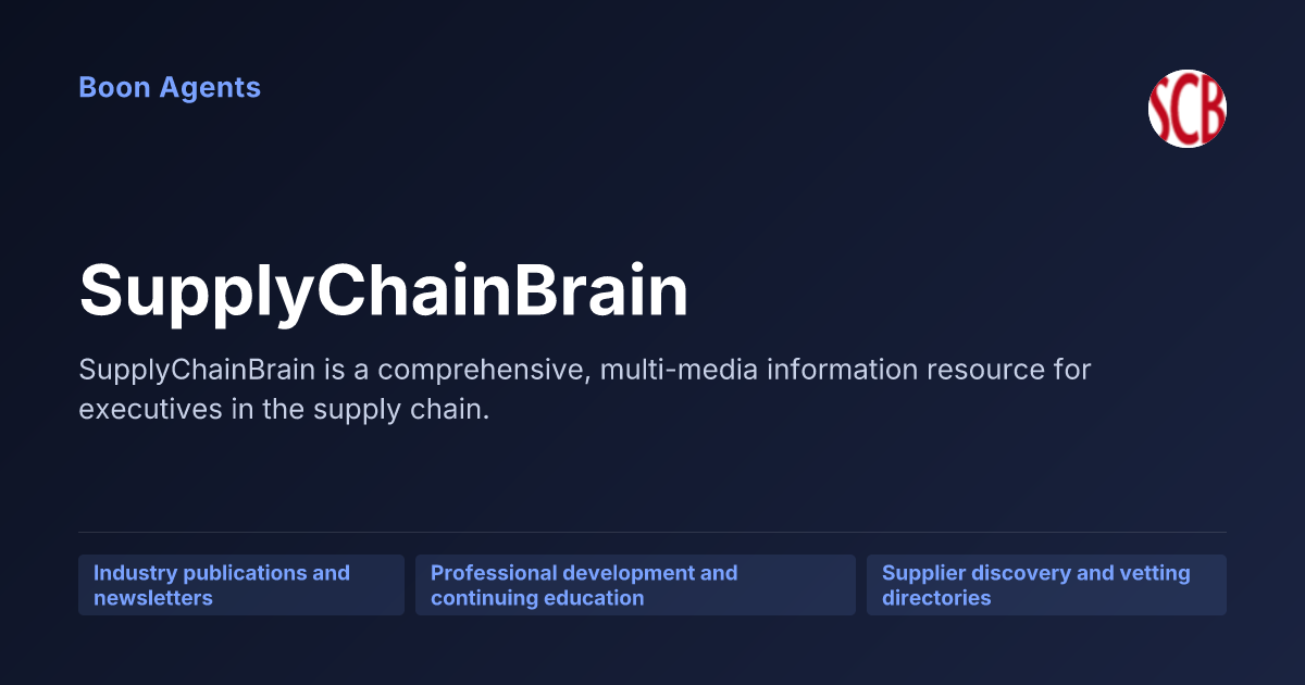 SupplyChainBrain — company overview