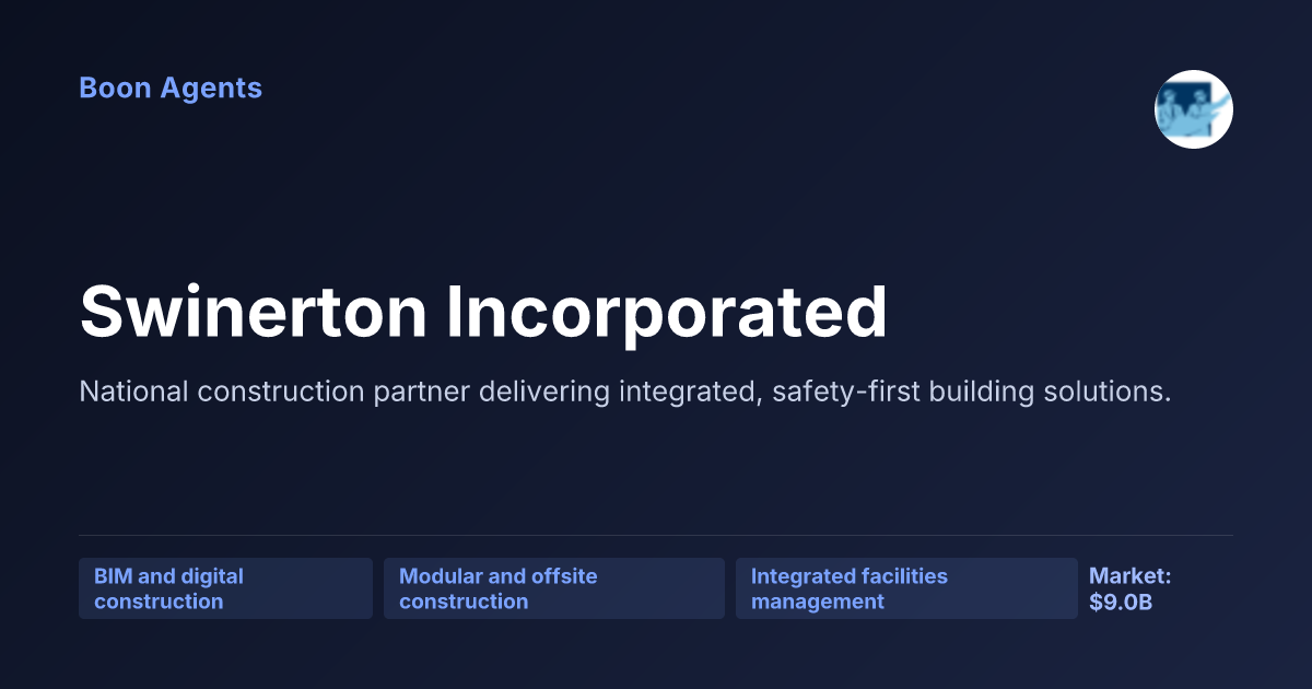 Swinerton Incorporated — company overview