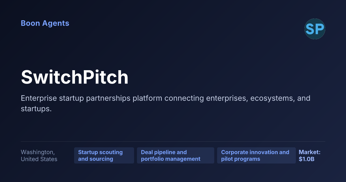 SwitchPitch — company overview