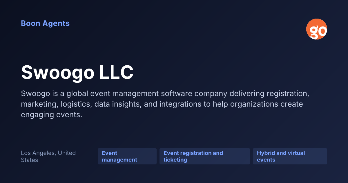 Swoogo LLC — company overview