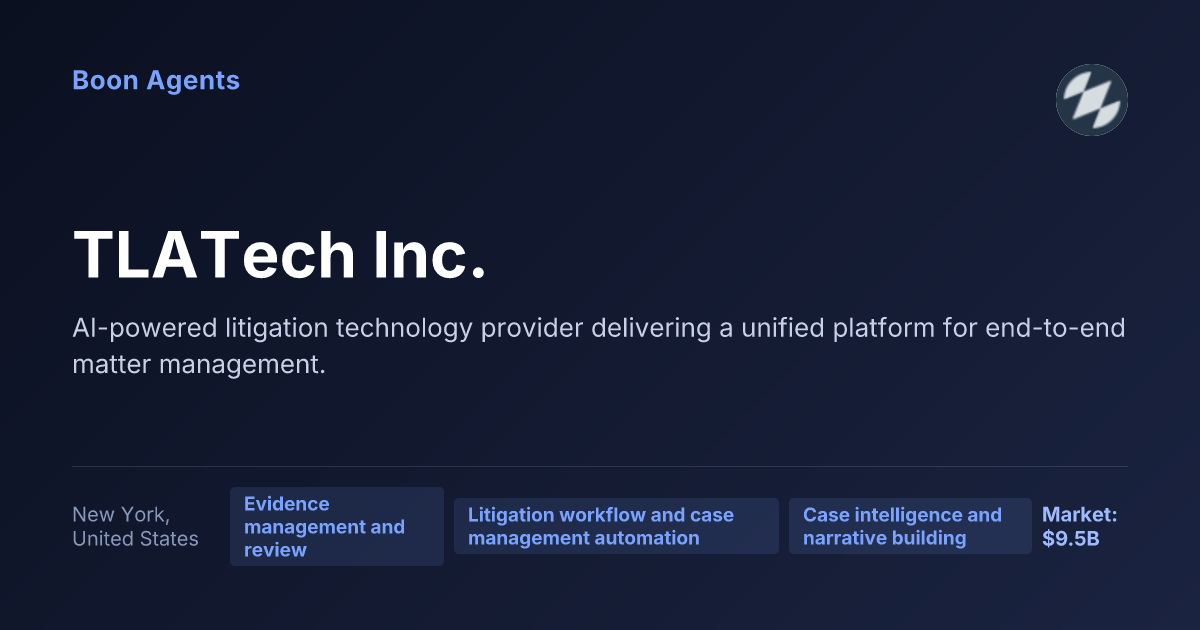 TLATech Inc. — company overview