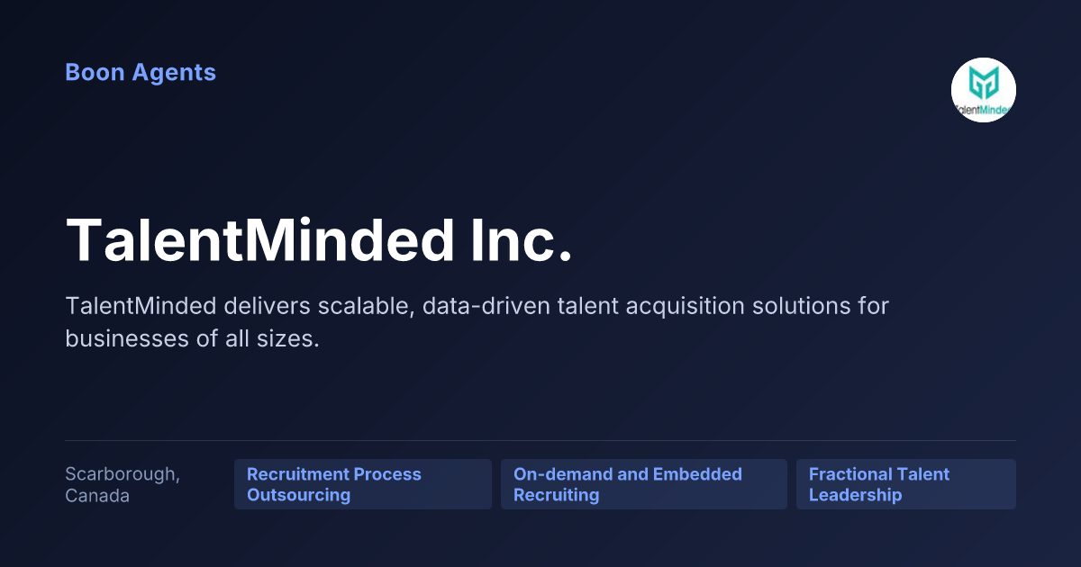 TalentMinded Inc. — company overview
