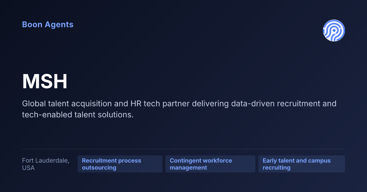 MSH — company overview