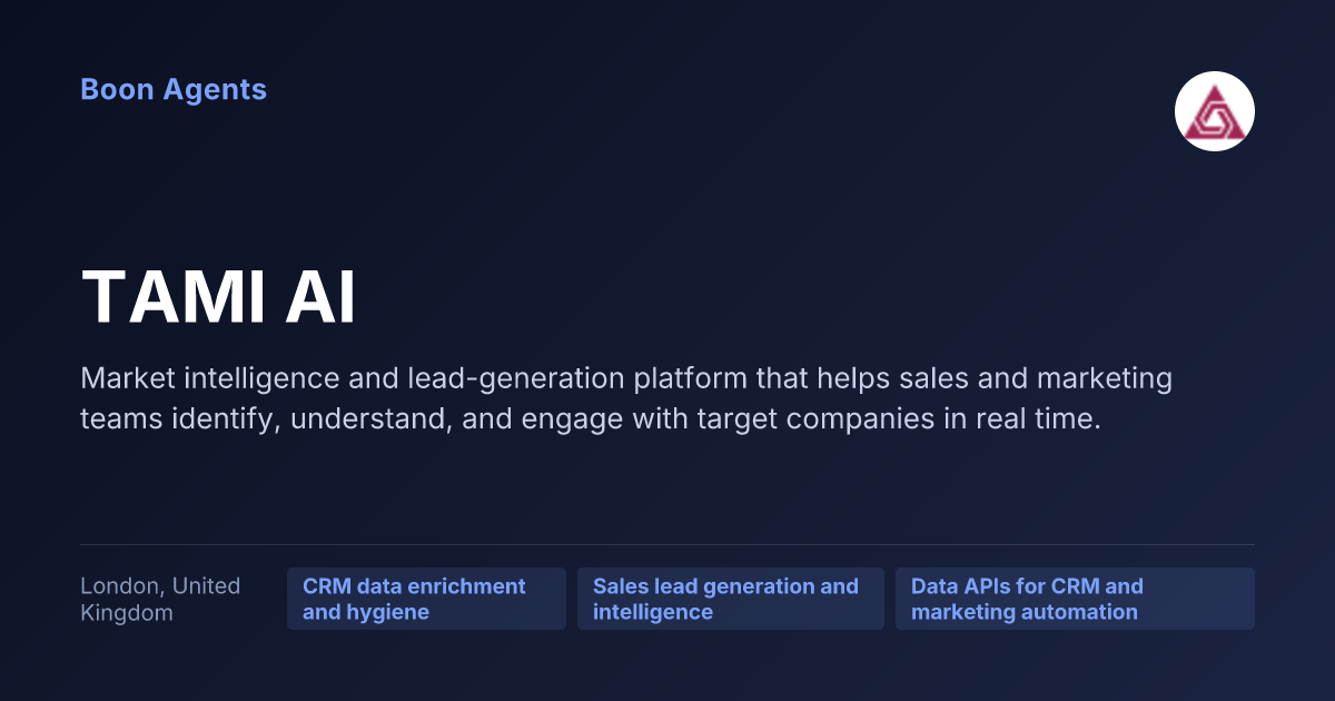 TAMI AI — company overview