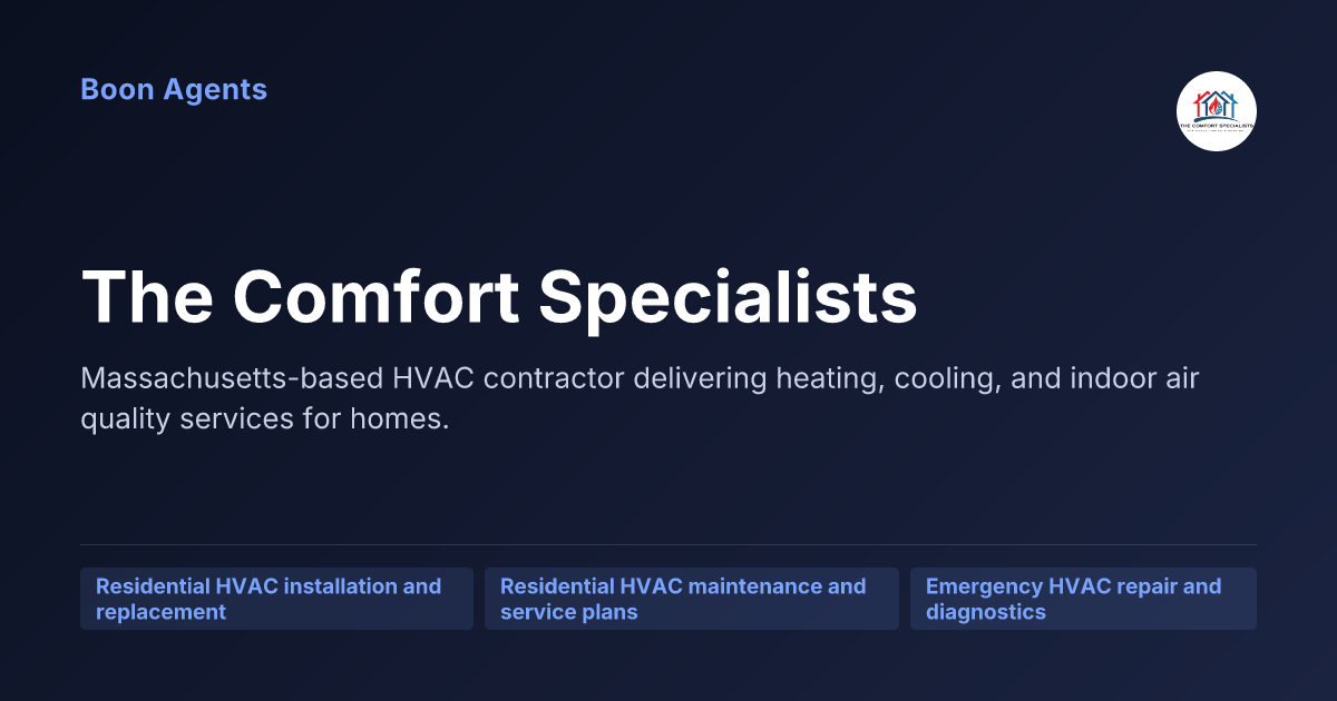 The Comfort Specialists — company overview