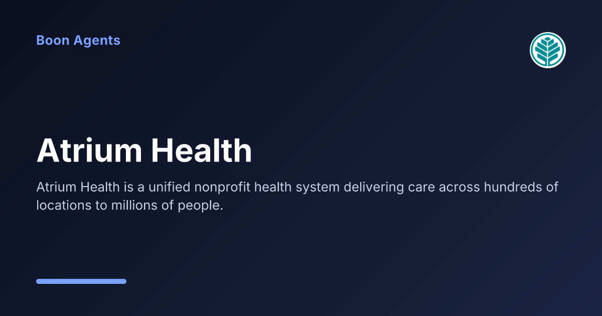 Atrium Health — company overview