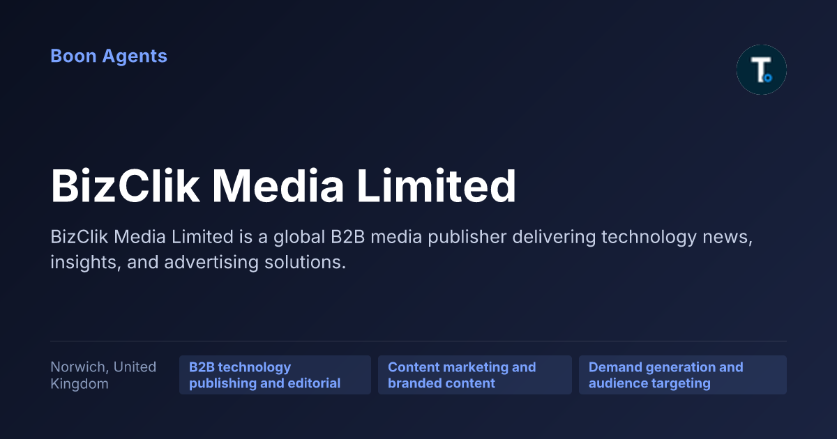 BizClik Media Limited — company overview