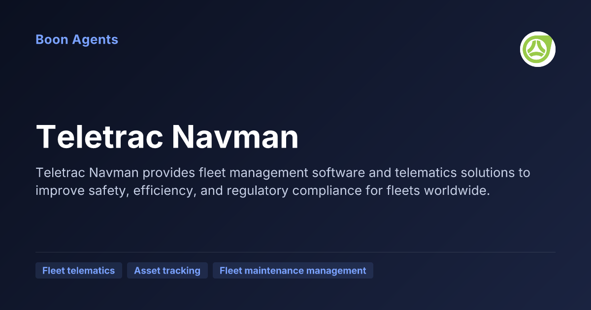 Teletrac Navman — company overview