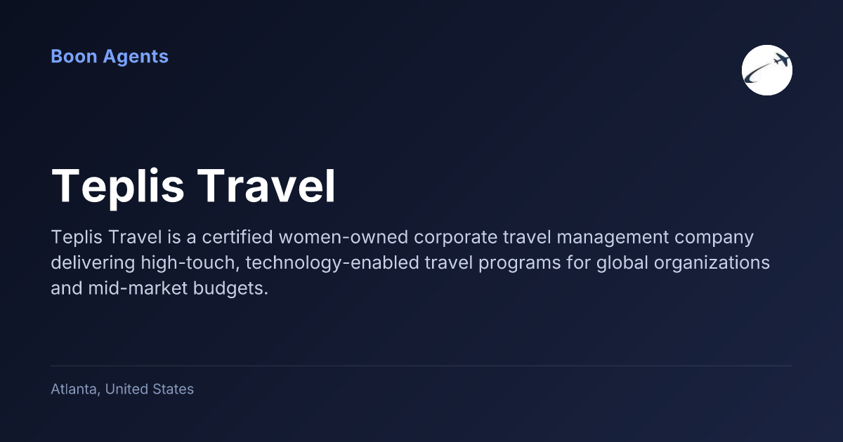 Teplis Travel — company overview