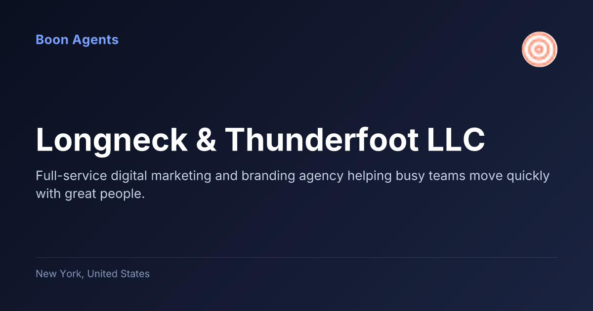 Longneck & Thunderfoot LLC — company overview