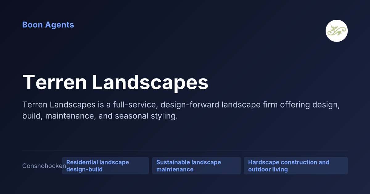 Terren Landscapes — company overview