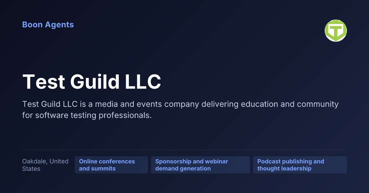 Test Guild LLC — company overview