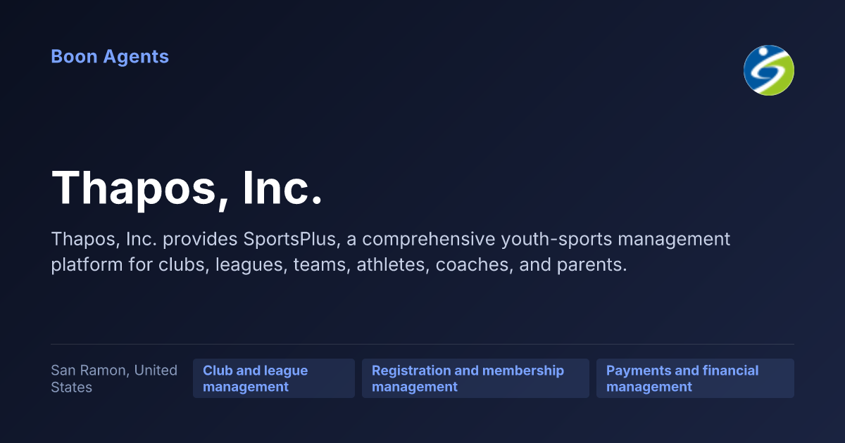 Thapos, Inc. — company overview