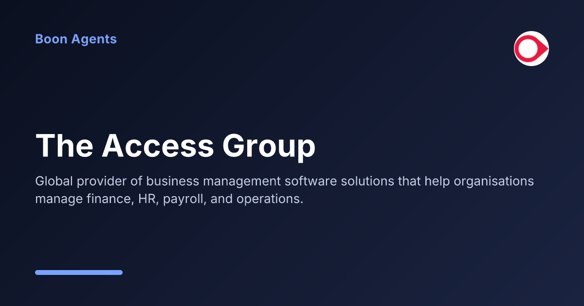 The Access Group — company overview