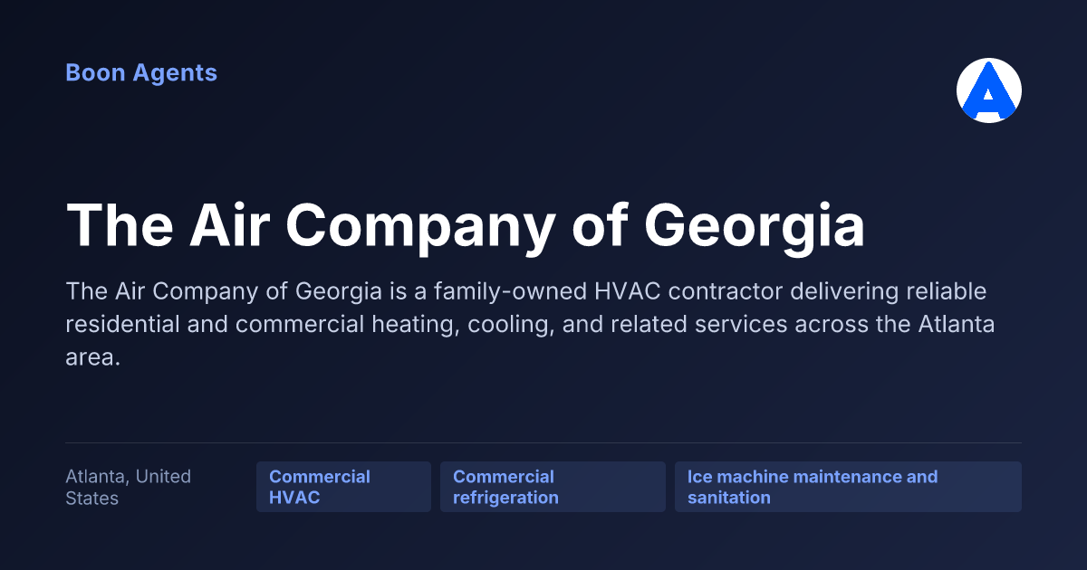 The Air Company of Georgia — company overview