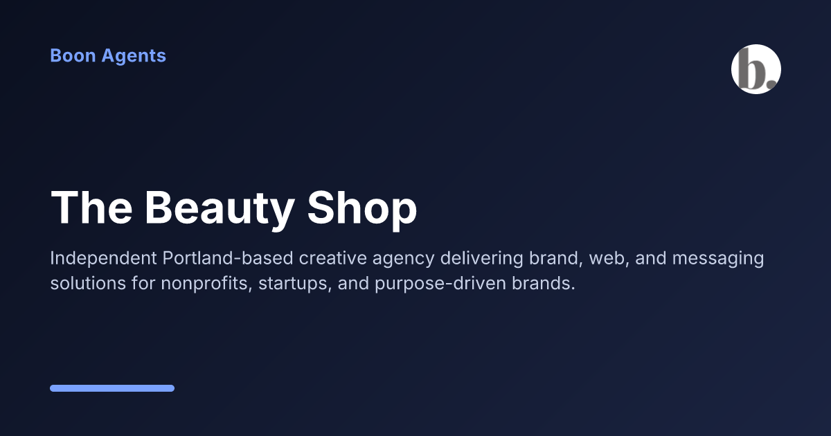 The Beauty Shop — company overview