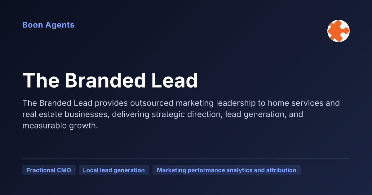 The Branded Lead — company overview