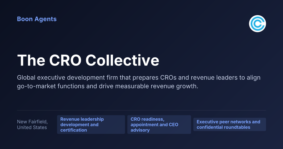 The CRO Collective — company overview